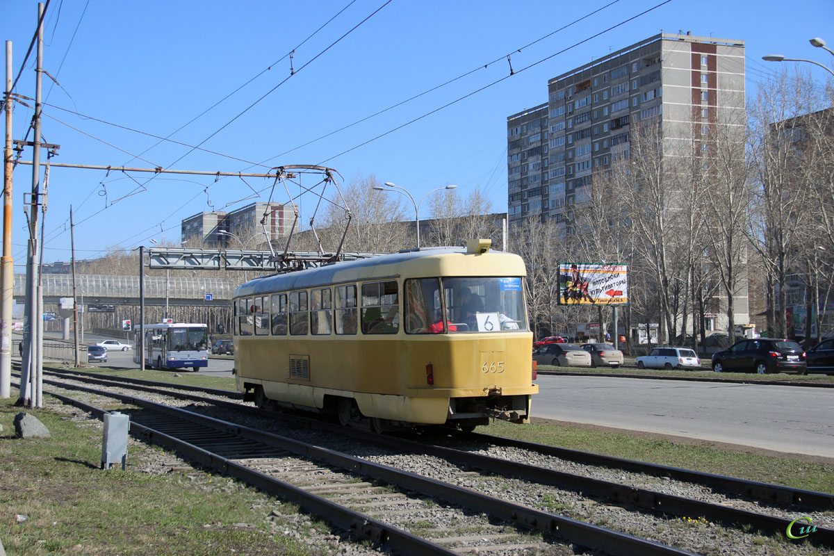 Екатеринбург. Tatra T3SU №665