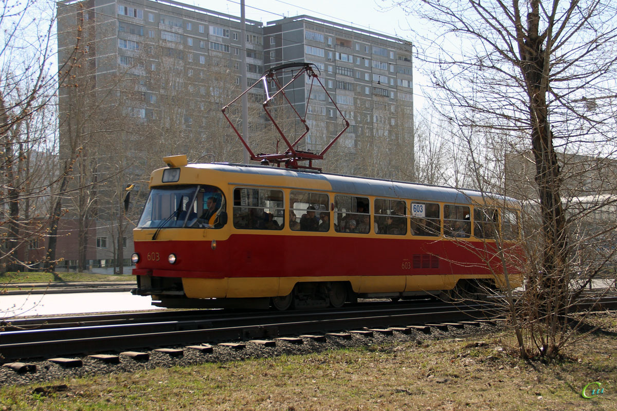 Екатеринбург. Tatra T3SU №603
