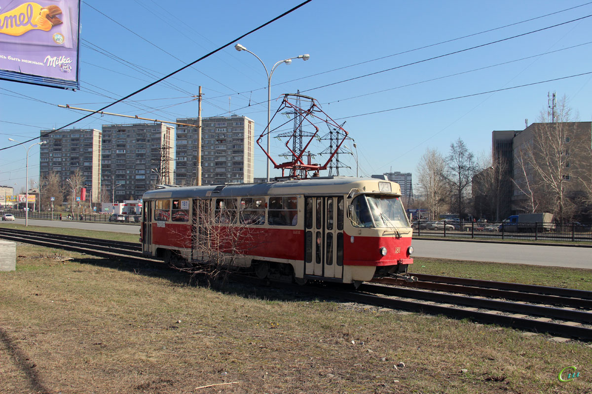 Екатеринбург. Tatra T3SU №181