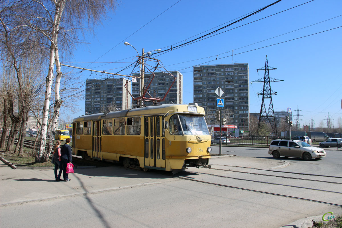 Екатеринбург. Tatra T3SU №134