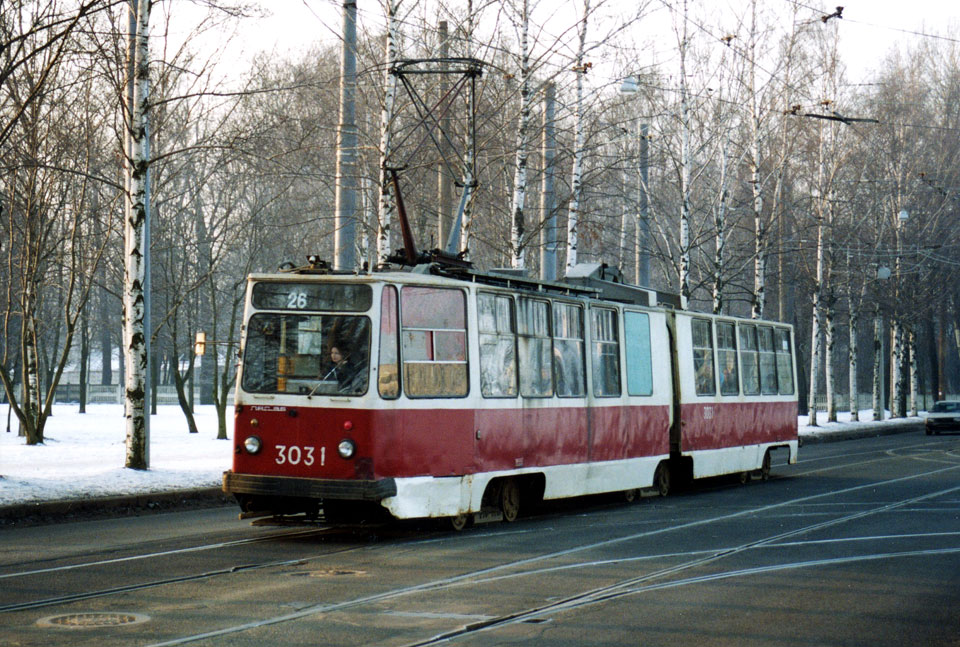Санкт-Петербург. ЛВС-86К №3031