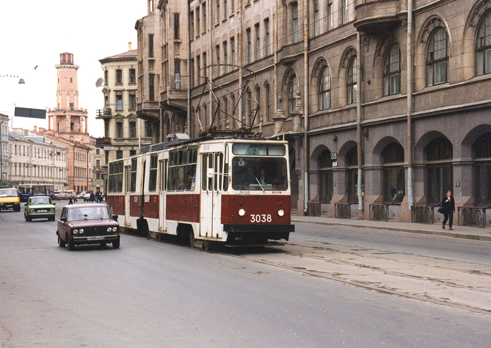 Санкт-Петербург. ЛВС-86К №3038