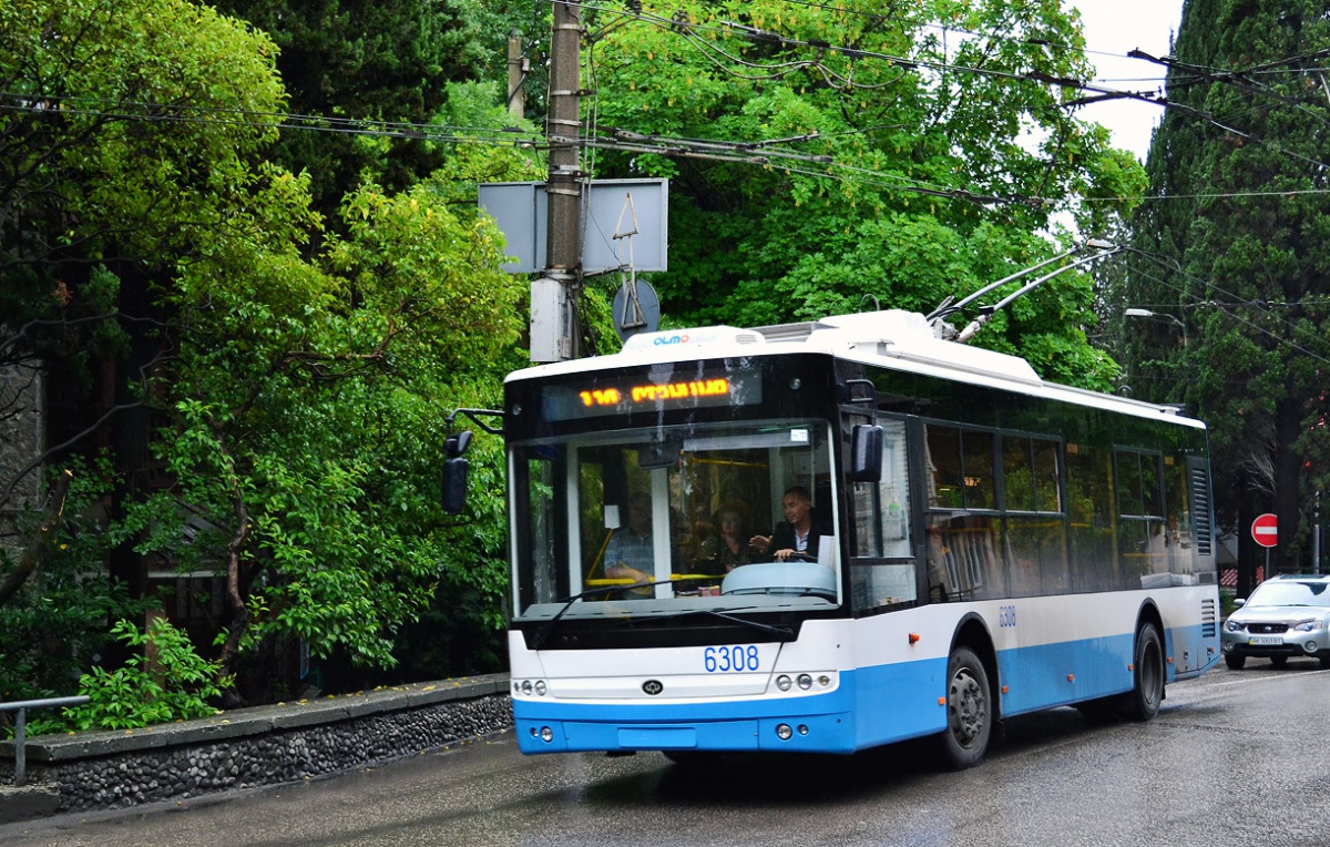 Троллейбус симферополь ялта цена 2024. Троллейбус т60111 Ялта.