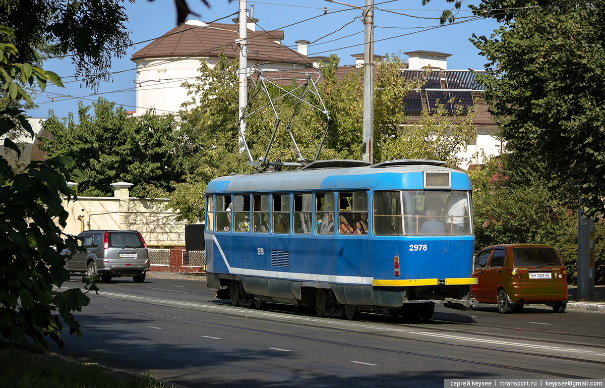 Одесса. Tatra T3R.P №2978