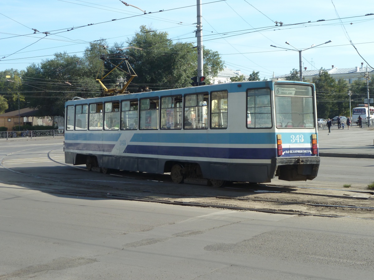 71-608К (КТМ-8) №343 - Новокузнецк - Фото №58277 - Твой Транспорт