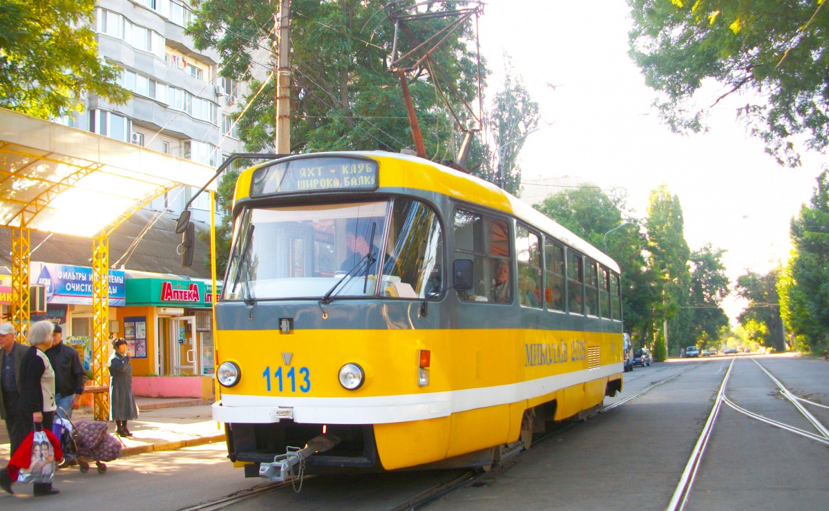 Николаев. Tatra T3M.05 №1113