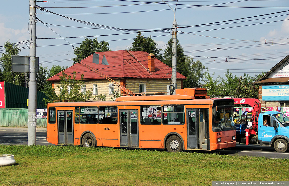 13 троллейбус нижний новгород