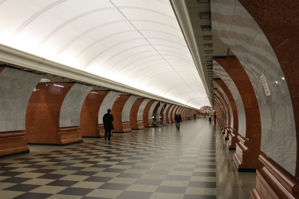Москва. Станция метро Парк Победы (Калининско-Солнцевская линия)