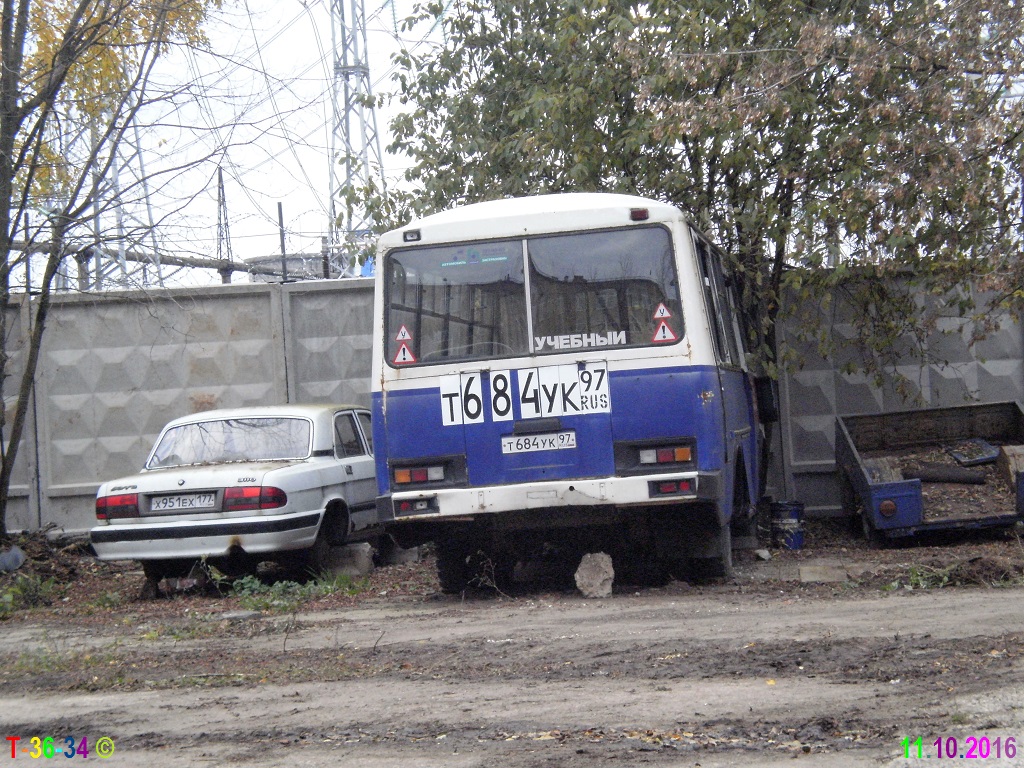 Москва. ПАЗ-32053 т684ук