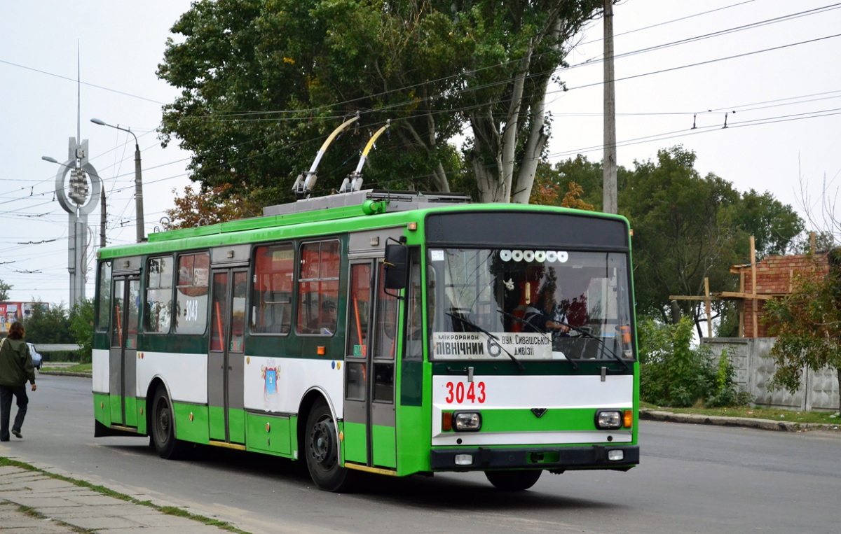 Николаев. Škoda 14TrM №3043
