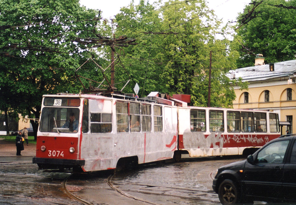 Санкт-Петербург. ЛВС-86К №3074