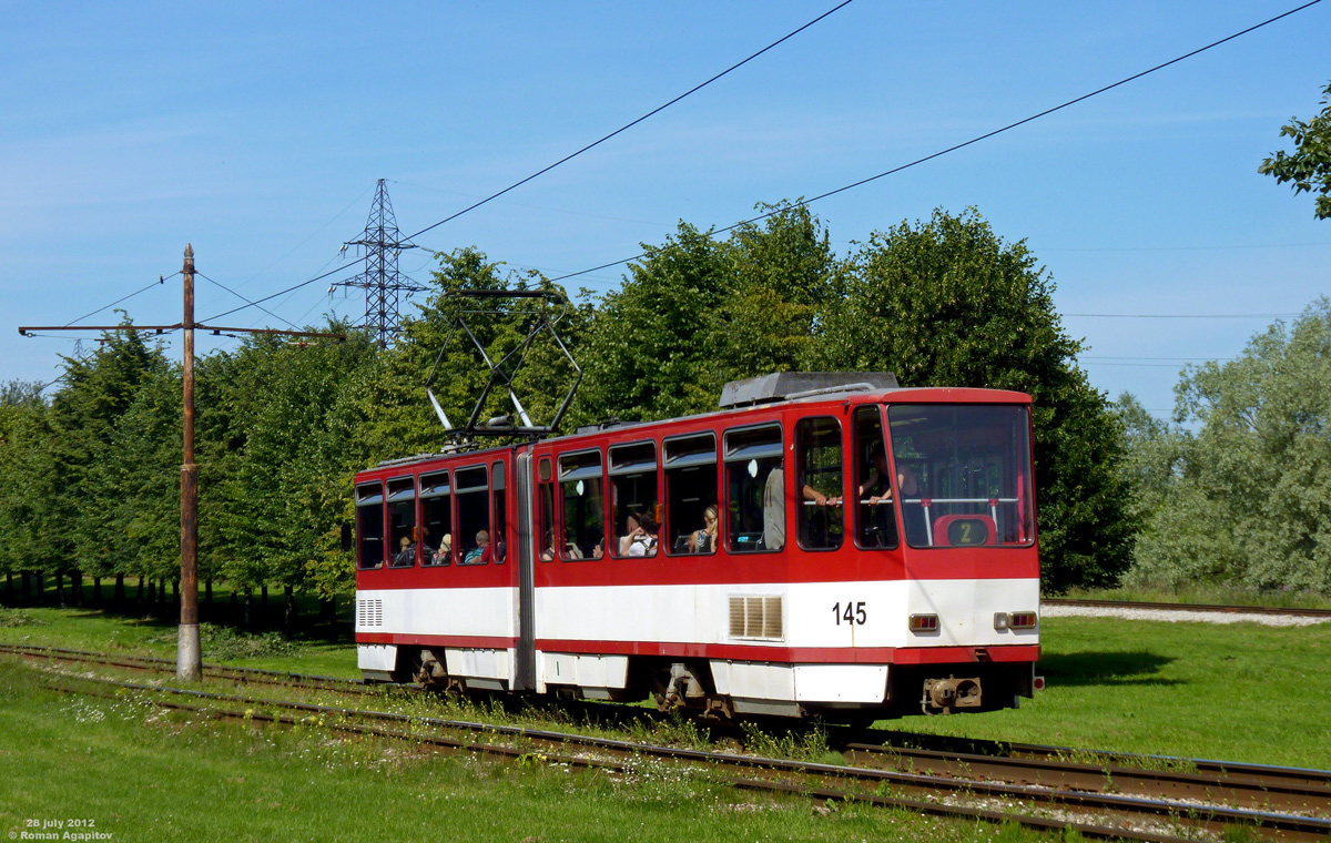 Таллин. Tatra KT4D №145
