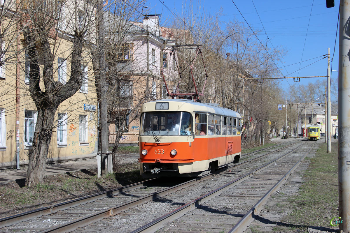 Екатеринбург. Tatra T3 (двухдверная) №633
