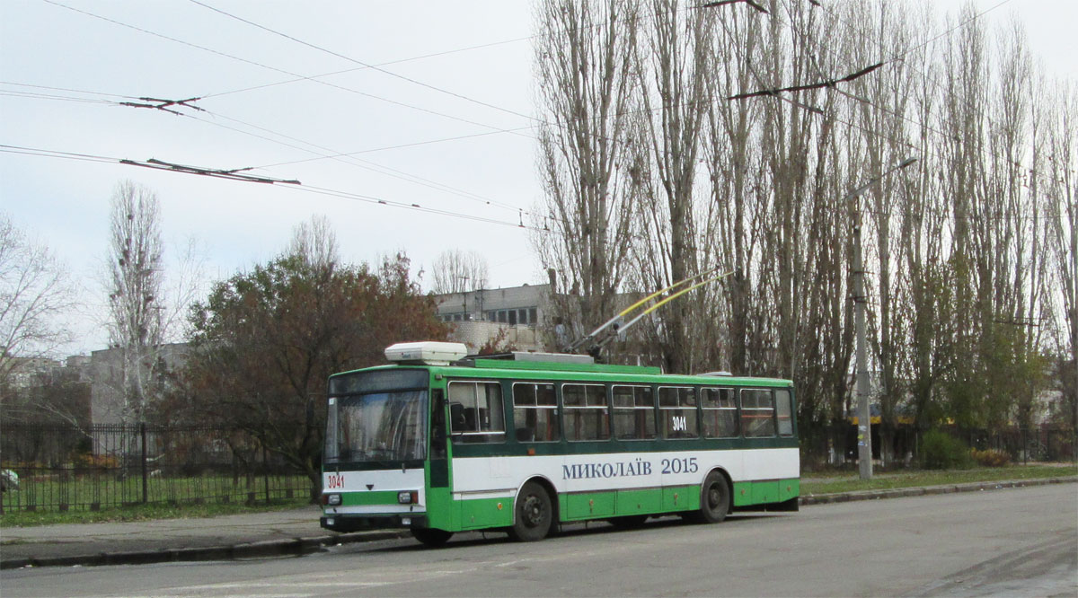 Николаев. Škoda 14TrM №3041