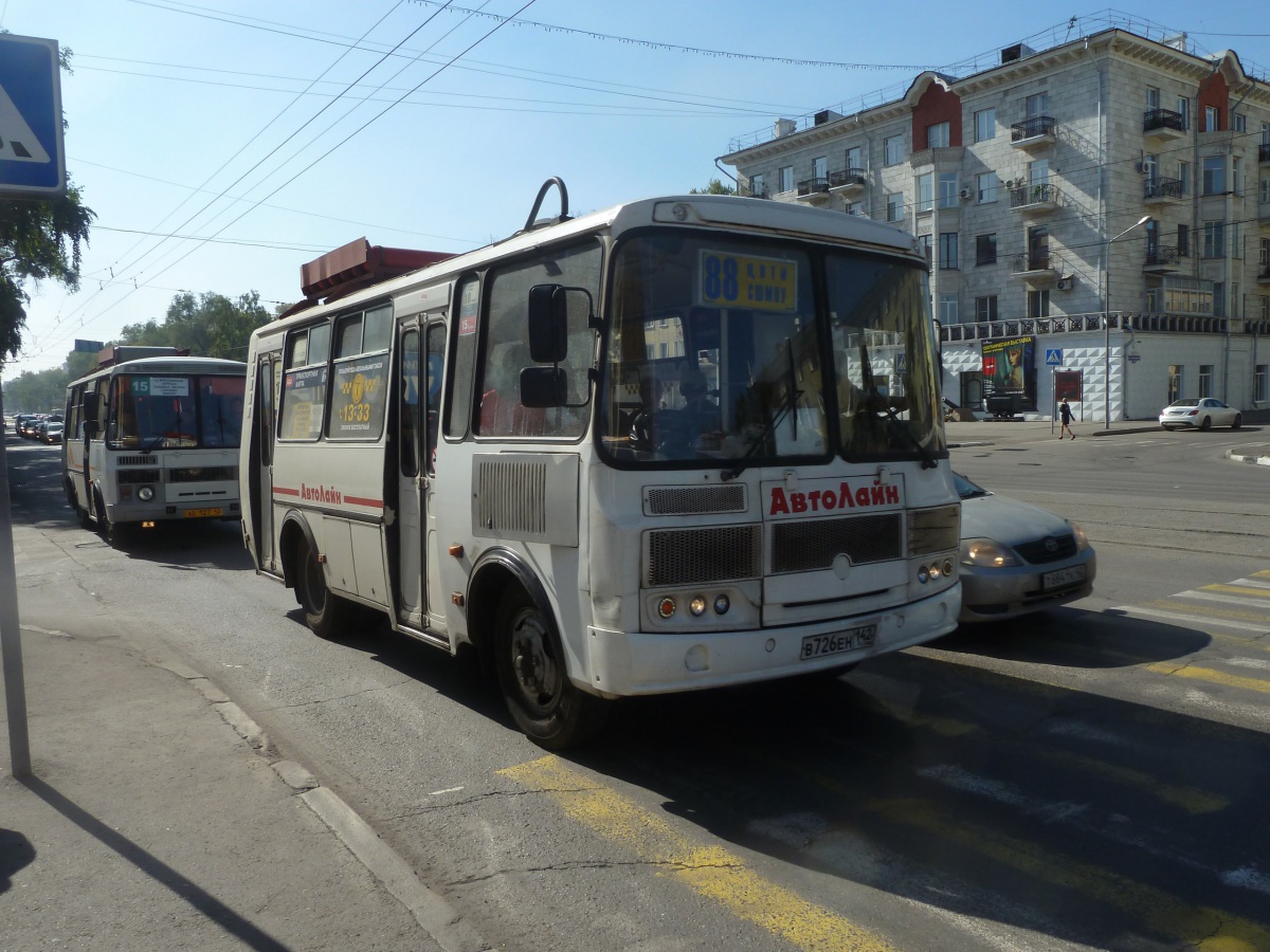 ПАЗ-32054 в726ен - Новокузнецк - Фото №62457 - Твой Транспорт