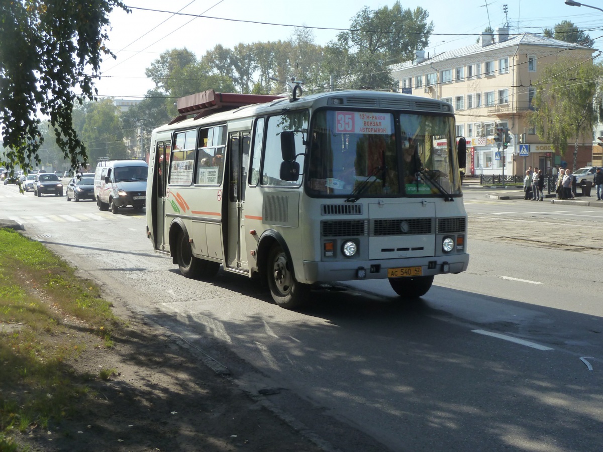 Новокузнецк. ПАЗ-32054 ас540