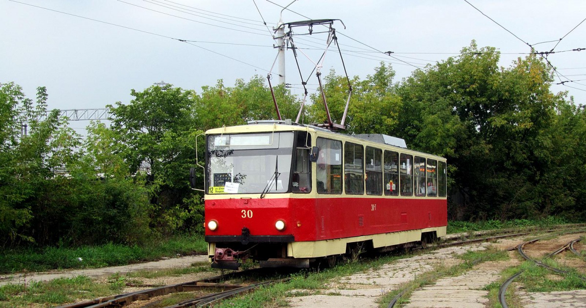 Тула. Tatra T6B5 (Tatra T3M) №30