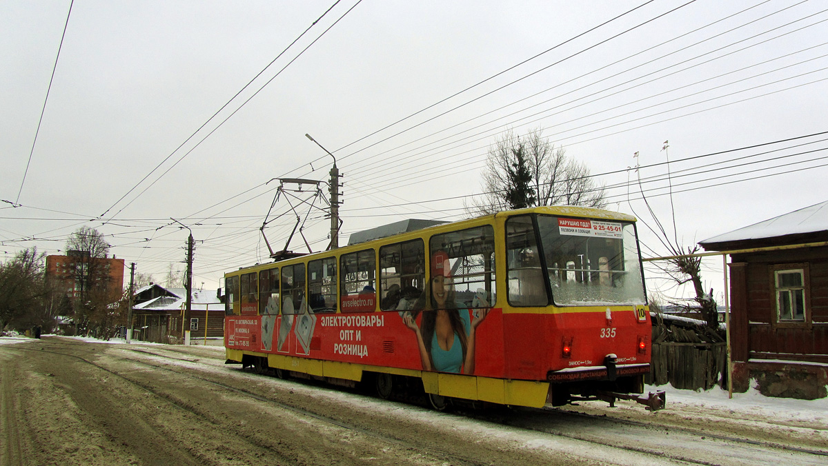 Тула. Tatra T6B5 (Tatra T3M) №335