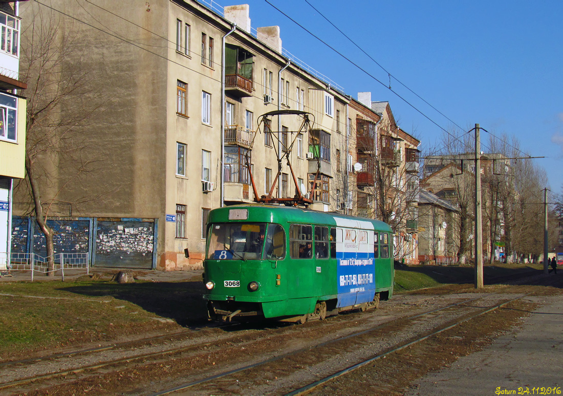 Харьков. Tatra T3SU №3068
