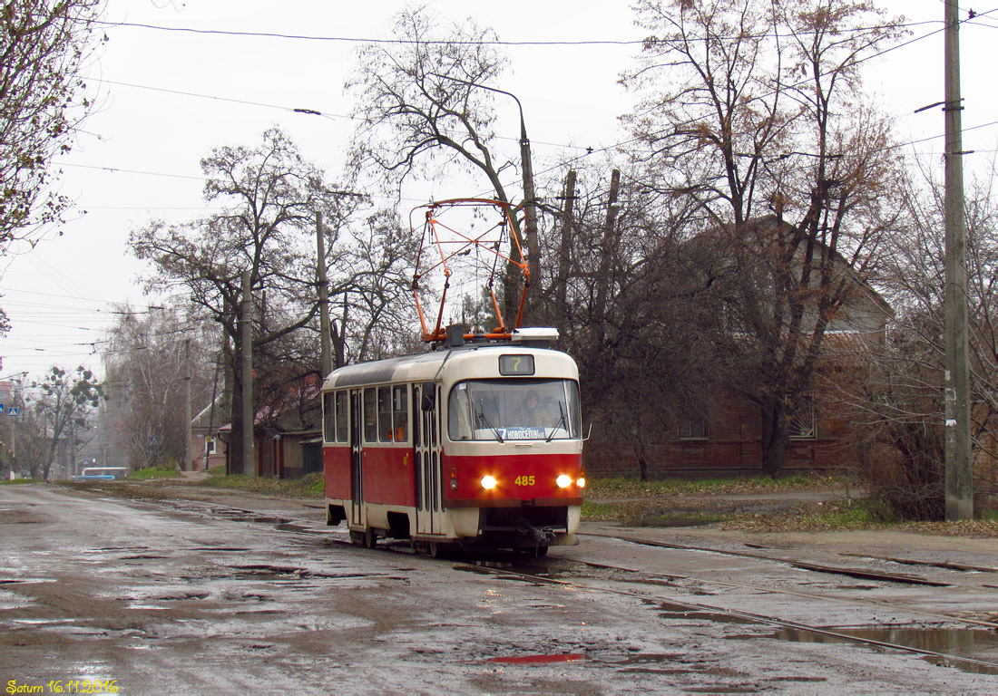 Харьков. Tatra T3SUCS №485