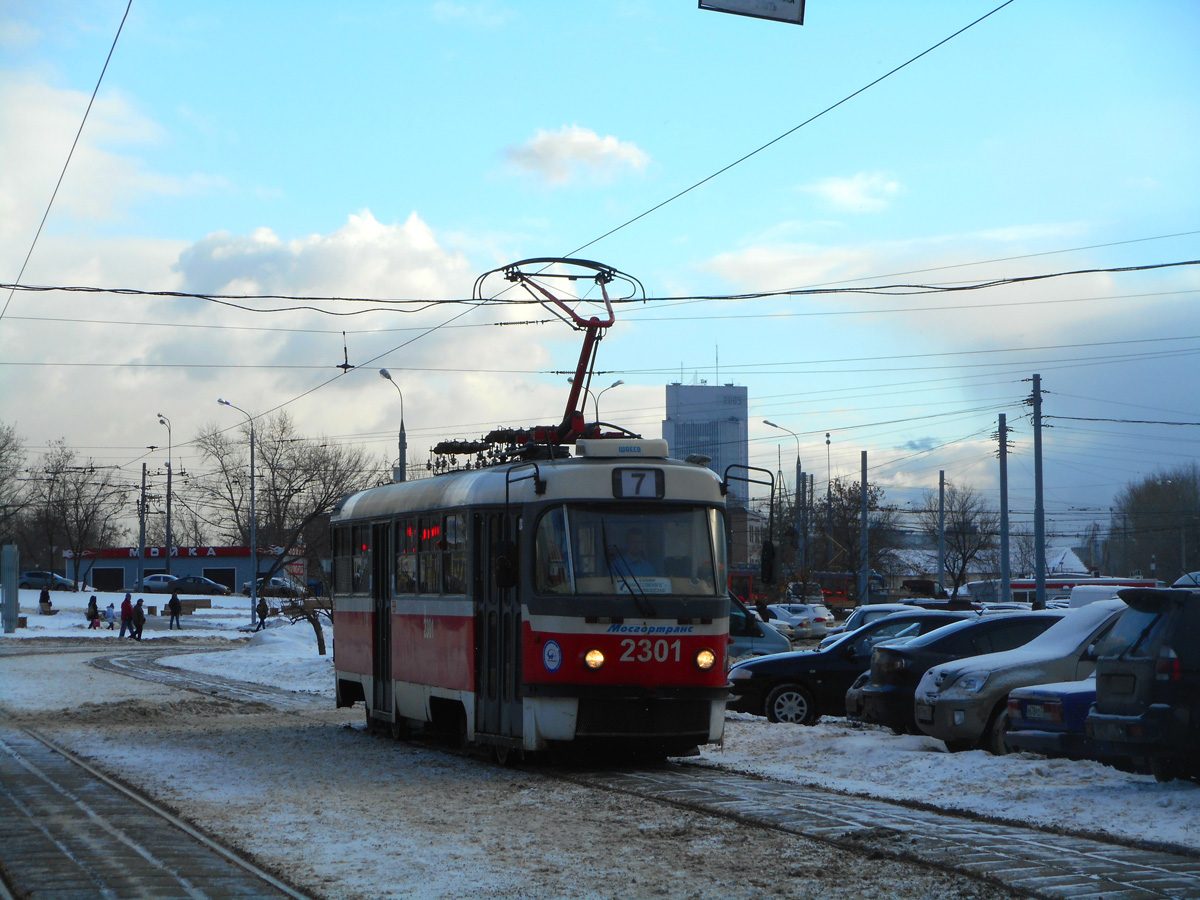 Москва. Tatra T3 (МТТА-2) №2301