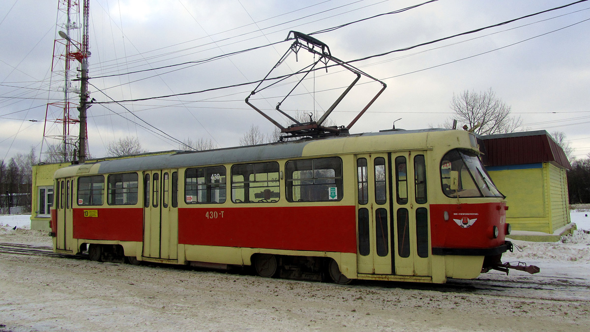 Тула. Tatra T3SU №430