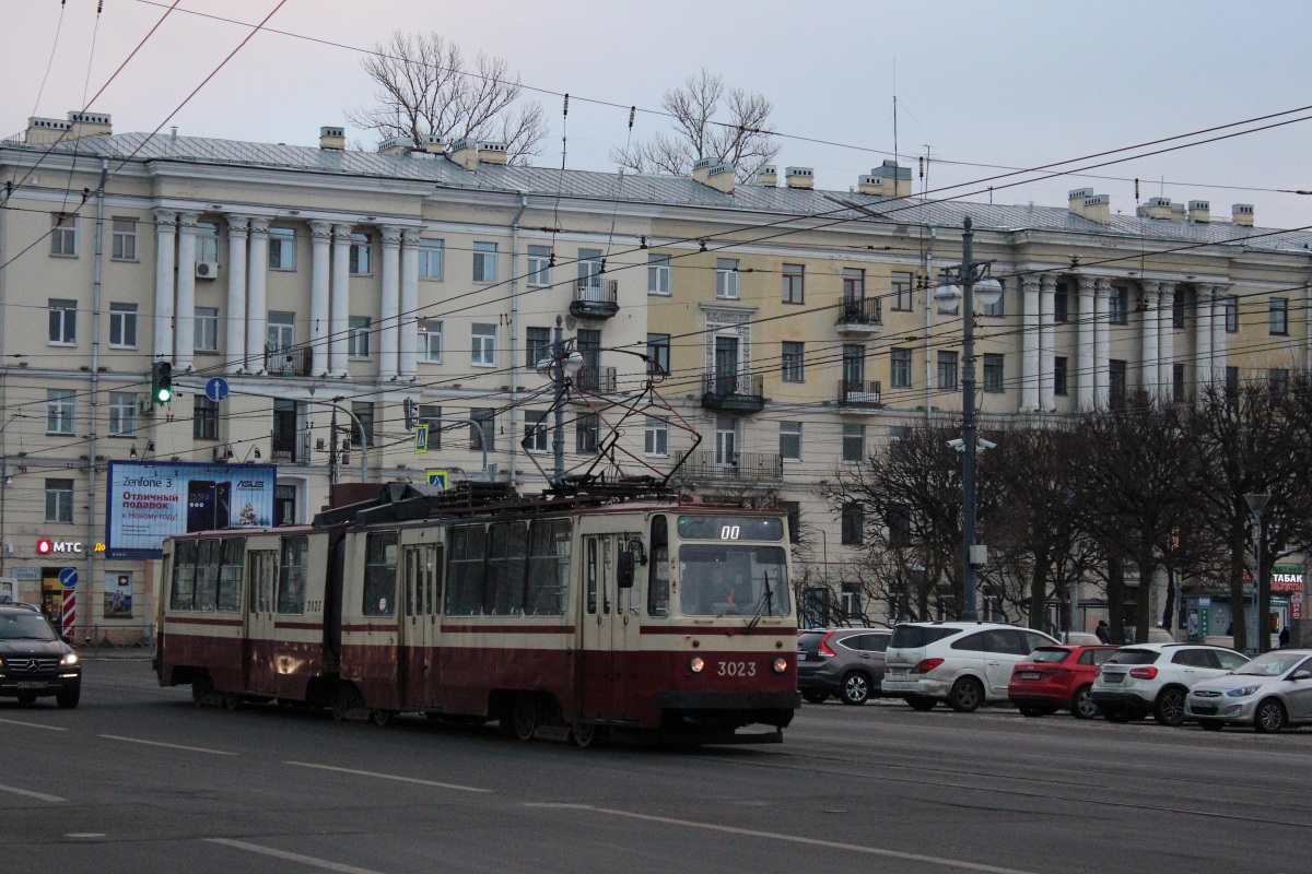 Санкт-Петербург. ЛВС-86К №3023