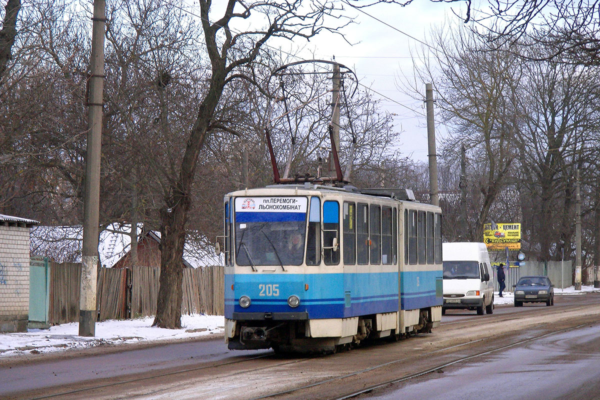 Житомир. Tatra KT4SU №205