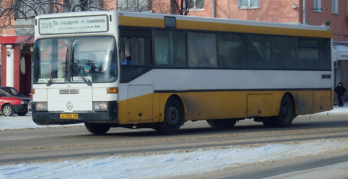 Липецк. Mercedes-Benz O405 ас833
