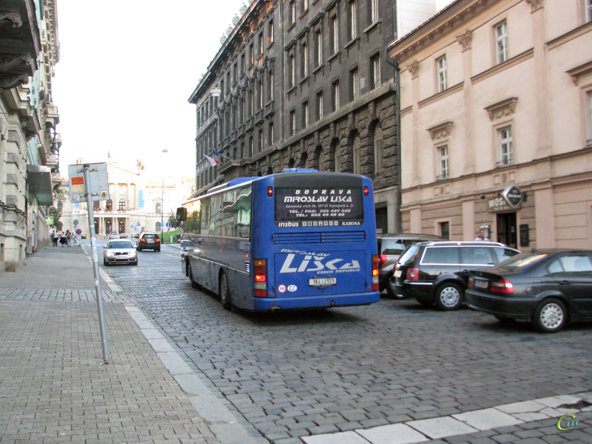 Прага. Karosa LC956 1K4 2121