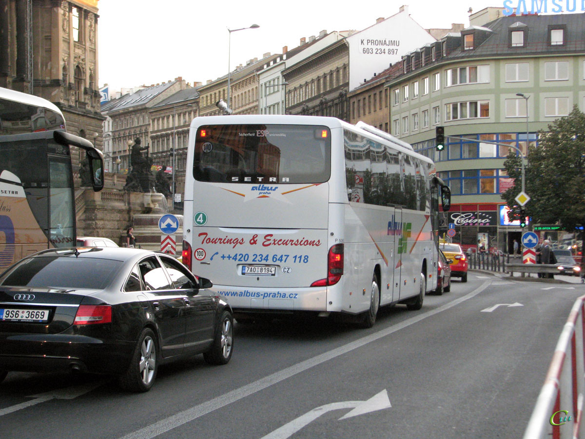 Прага. Setra S415GT-HD 7A0 8194