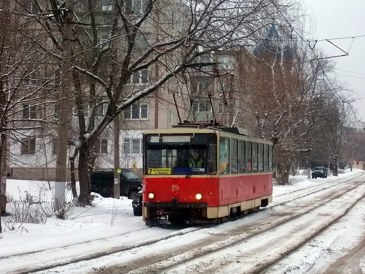 Тула. Tatra T6B5 (Tatra T3M) №25