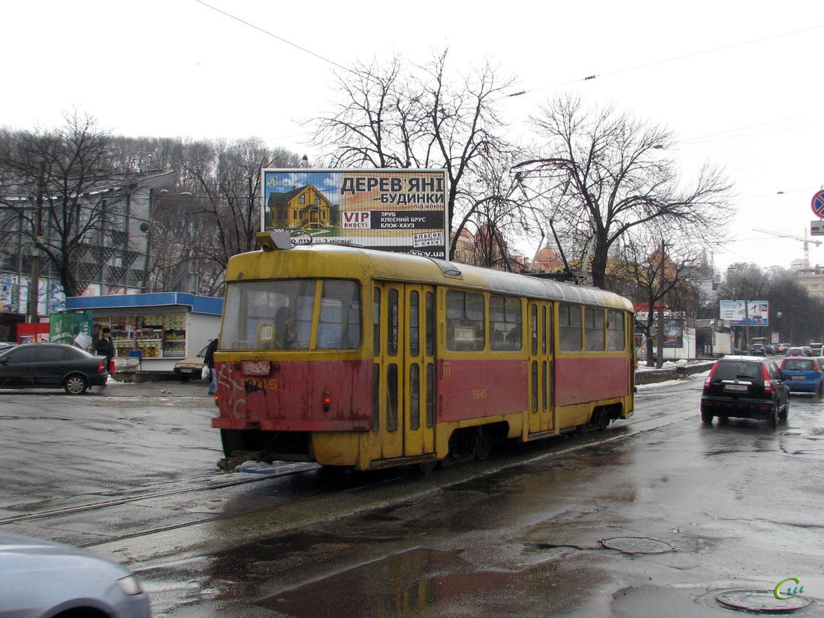 Киев. Tatra T3SU №5845