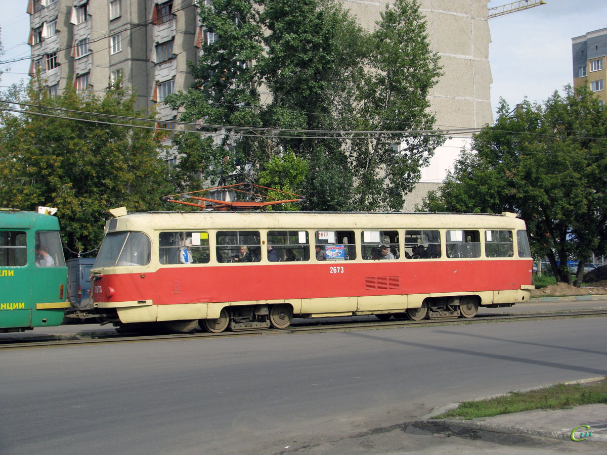 Нижний Новгород. Tatra T3SU №2673