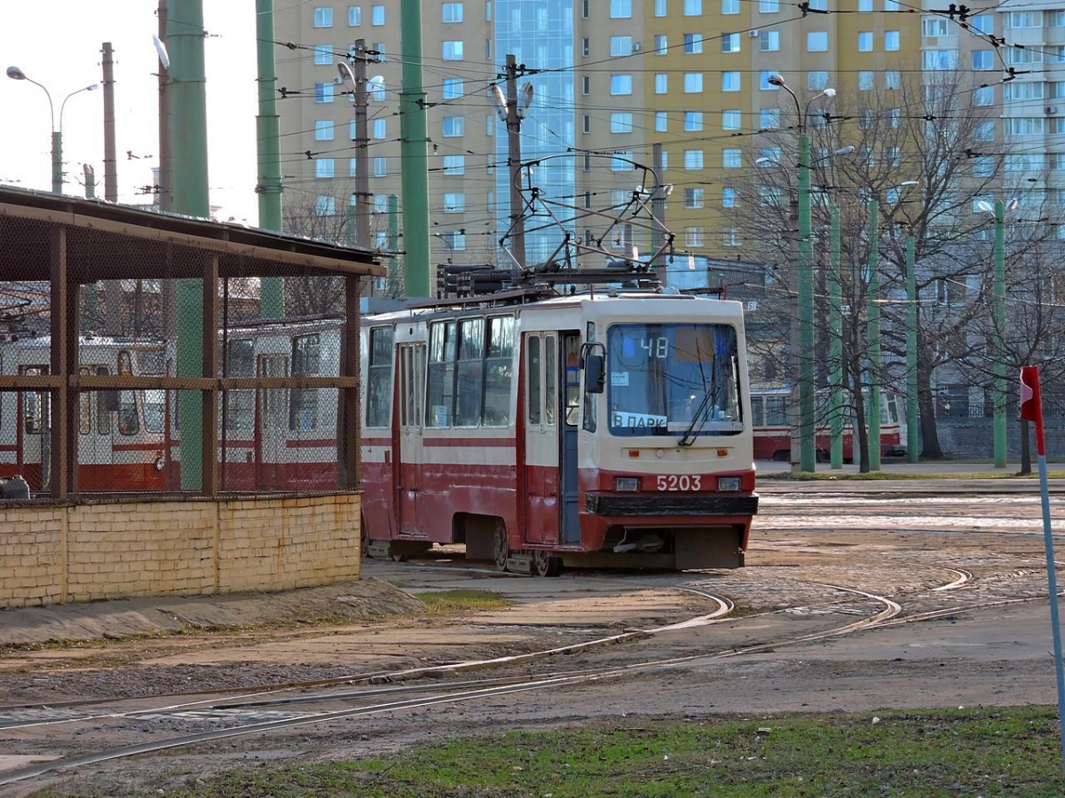 Санкт-Петербург. ЛВС-86К-М №5203