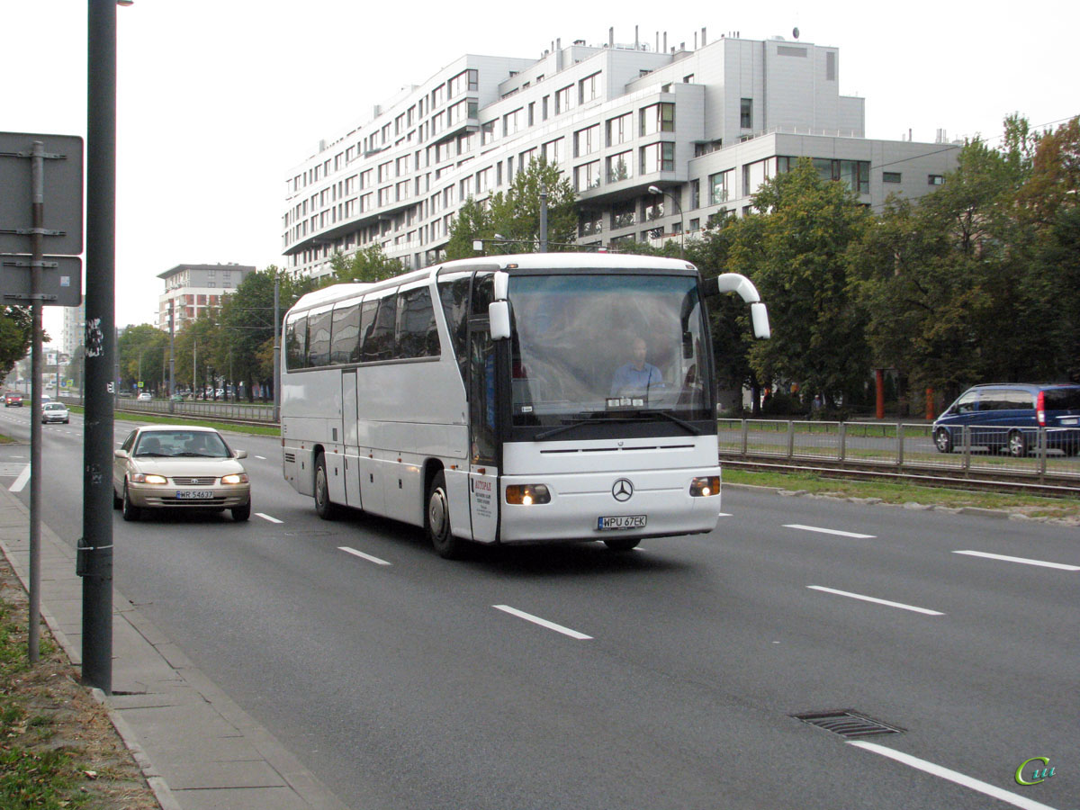 Варшава. Mercedes-Benz O350 Tourismo WPU 67EK