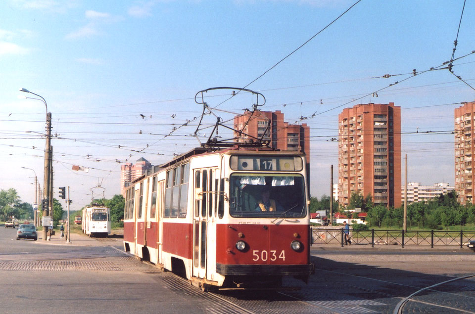 Санкт-Петербург. ЛВС-86Т №5034