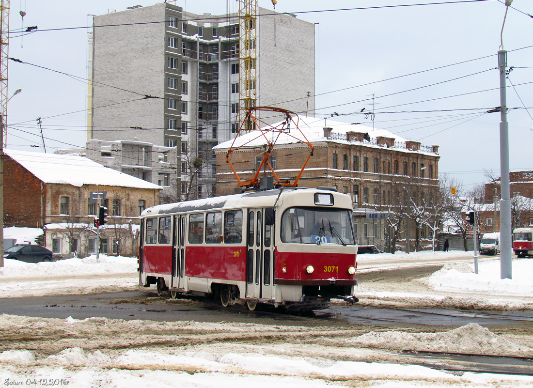 Харьков. Tatra T3SUCS №3071
