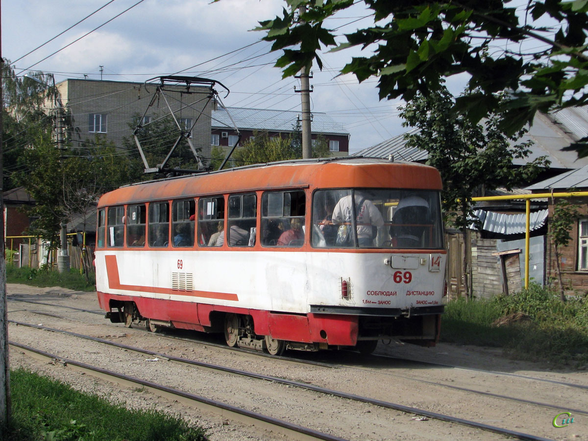 Тула. Tatra T3SU №69