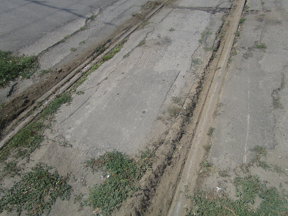 Таганрог. Последствия схода трамвая с рельс
