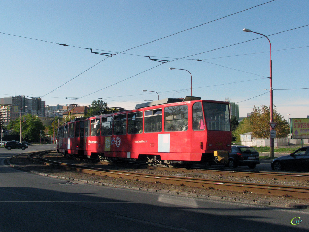 Братислава. Tatra T6A5 №7935, Tatra T6A5 №7936