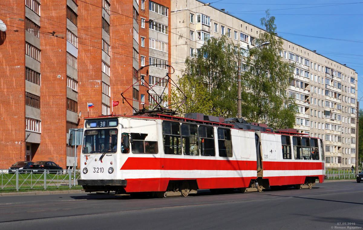 Санкт-Петербург. ЛВС-86Т №3210