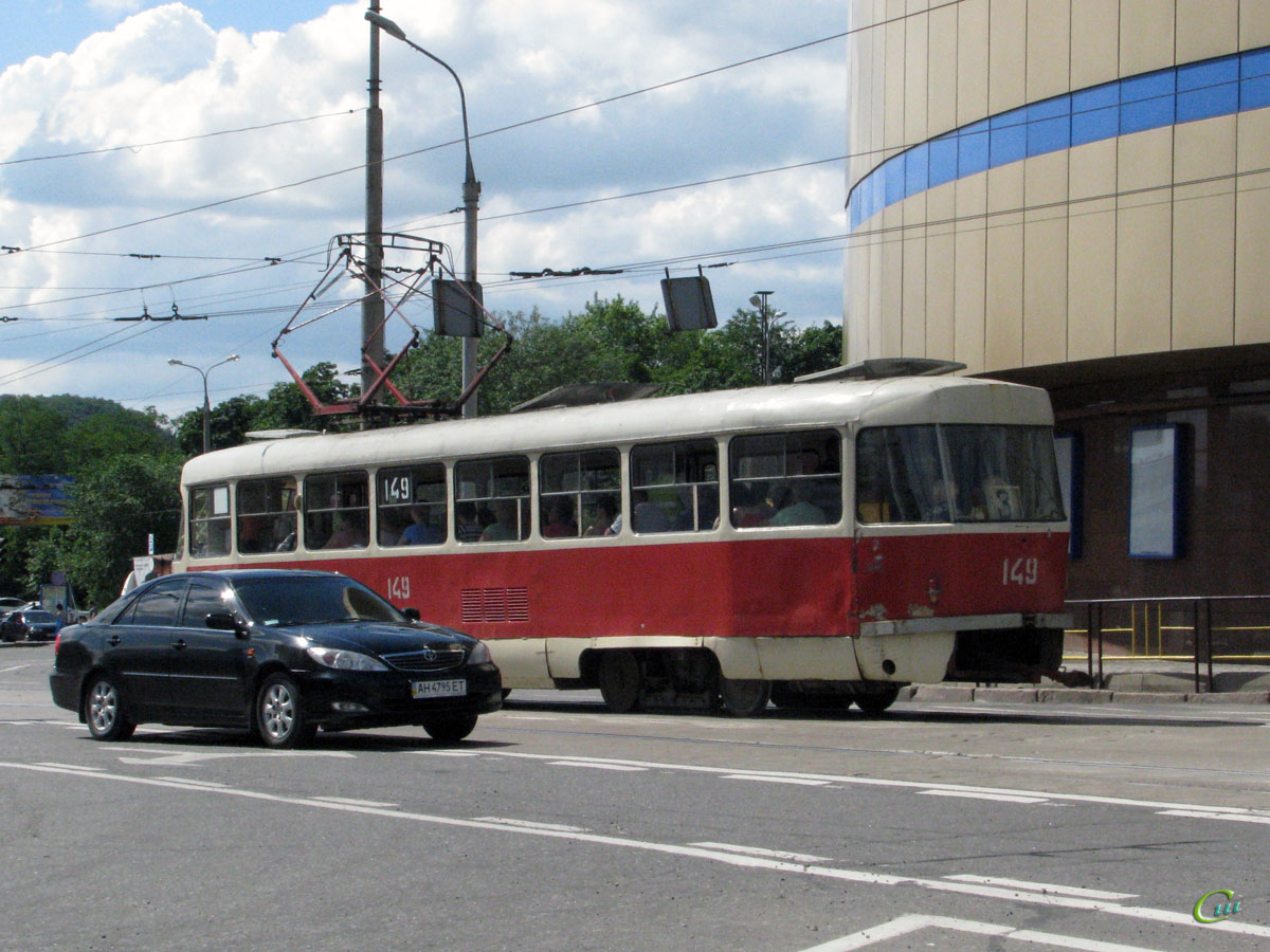Донецк. Tatra T3SU №149