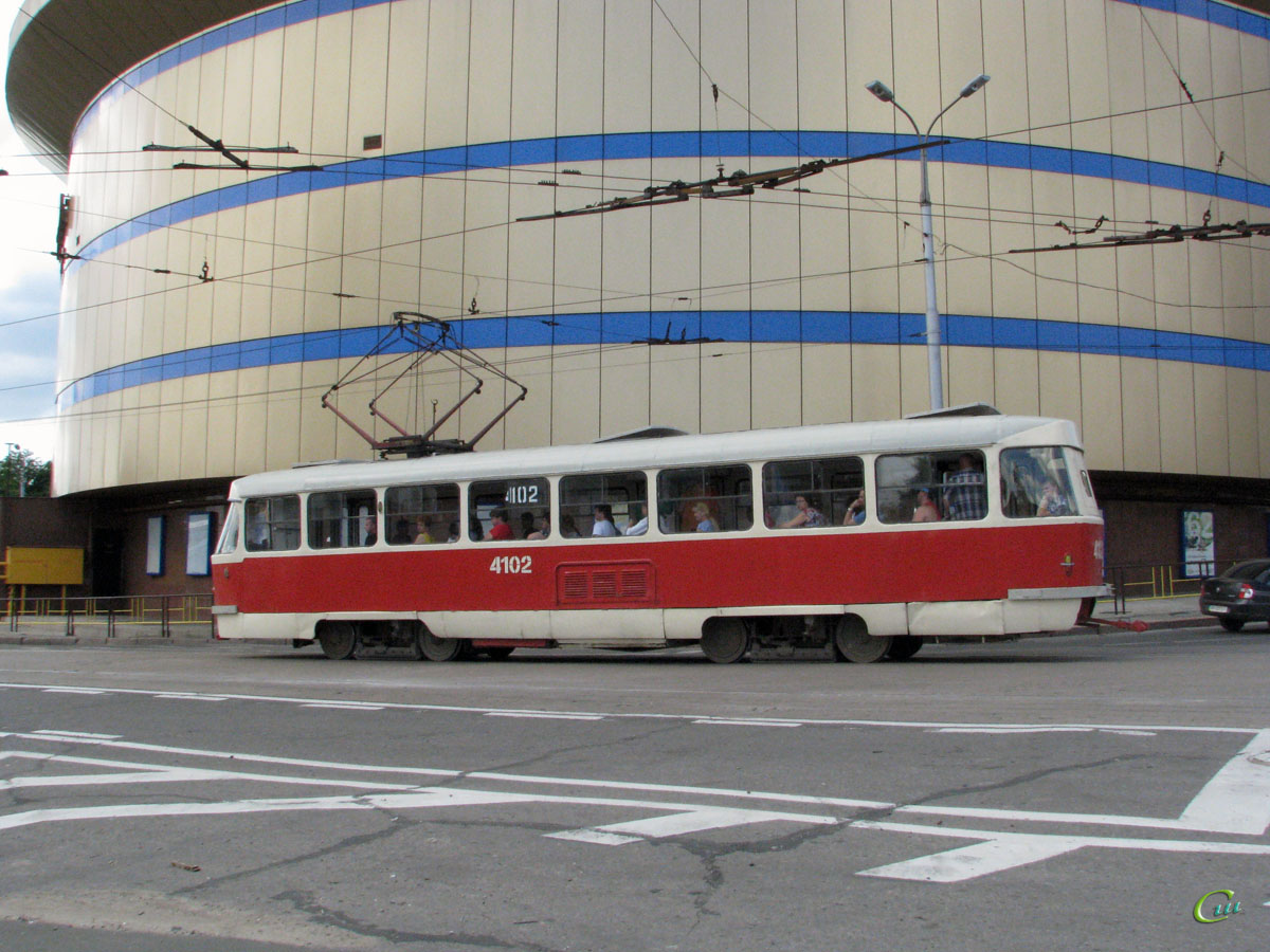 Донецк. Tatra T3SU №4102