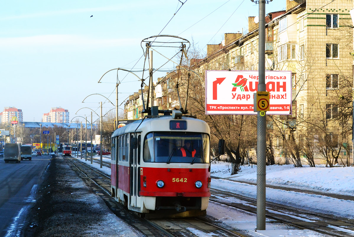 Киев. Tatra T3SUCS №5642