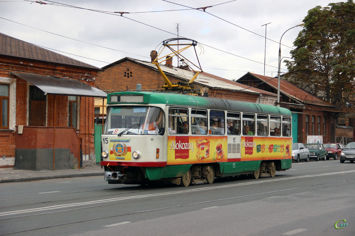 Владикавказ. Tatra T4DM №15