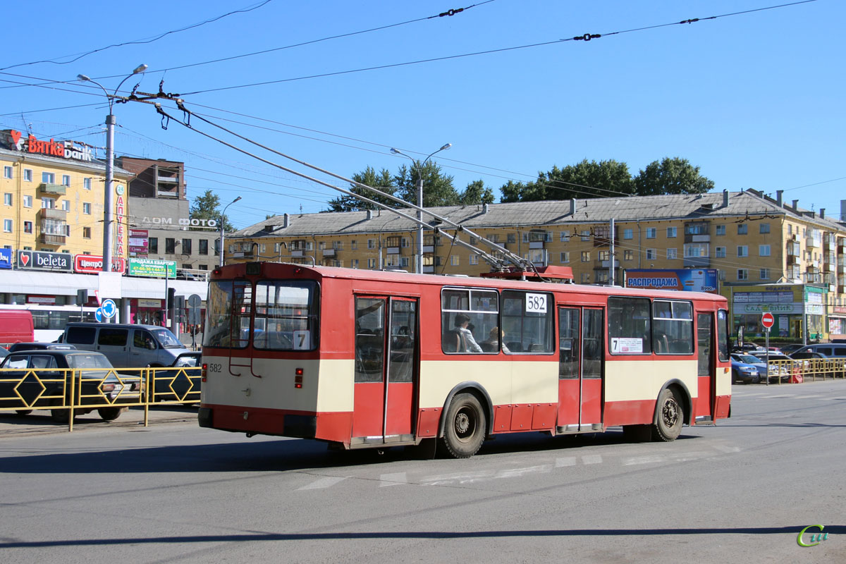 ЗиУ-682Г-012 (ЗиУ-682Г0А) №582 - Киров - Фото №66037 - Твой Транспорт