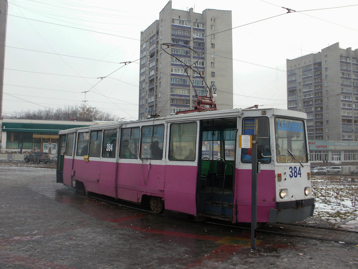 Хабаровск. 71-605А (КТМ-5А) №384