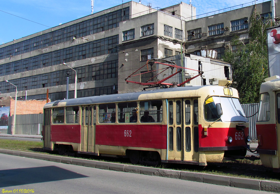 Харьков. Tatra T3SU №662