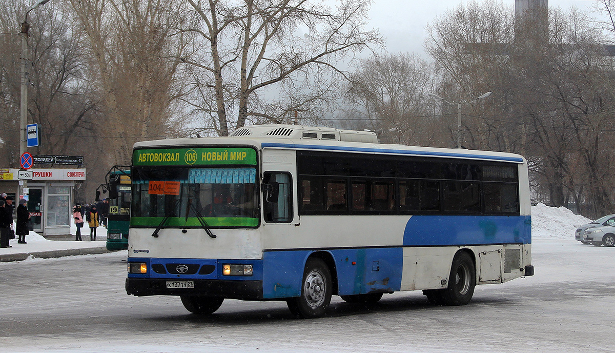 Daewoo BS106 к137ту - Комсомольск-на-Амуре - Фото №66865 - Твой Транспорт